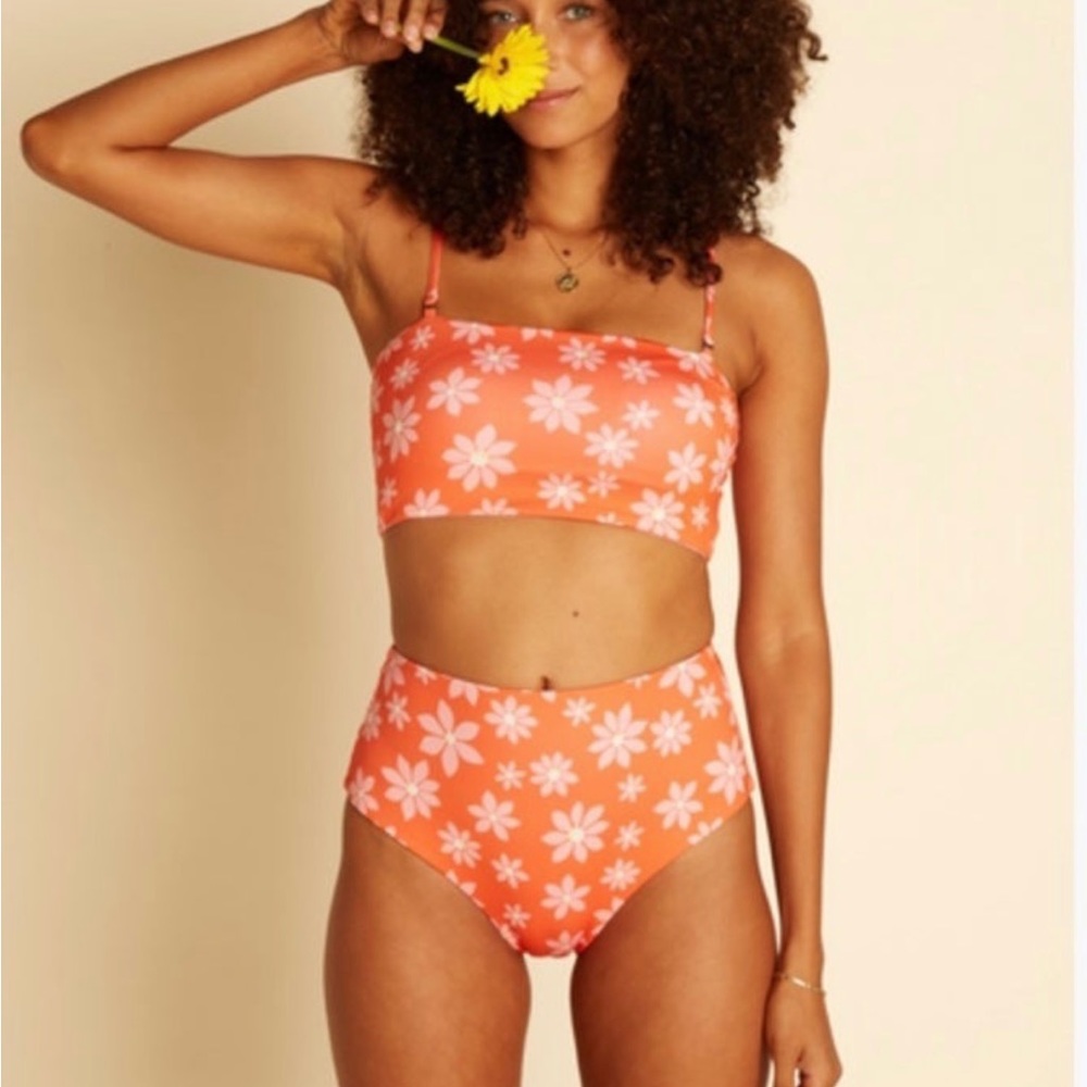 NWT Billabong Out West Dreamin REVERSIBLE retro bottoms bikini set - S, L & XL